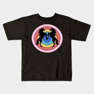 Flower Horse Colourful Kids T-Shirt